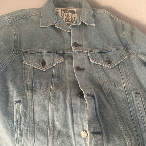 HBO simply the best vintage Jean jacket - Picture 2 of 2